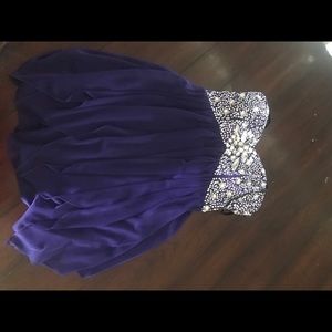 Royal blue/purple dress
